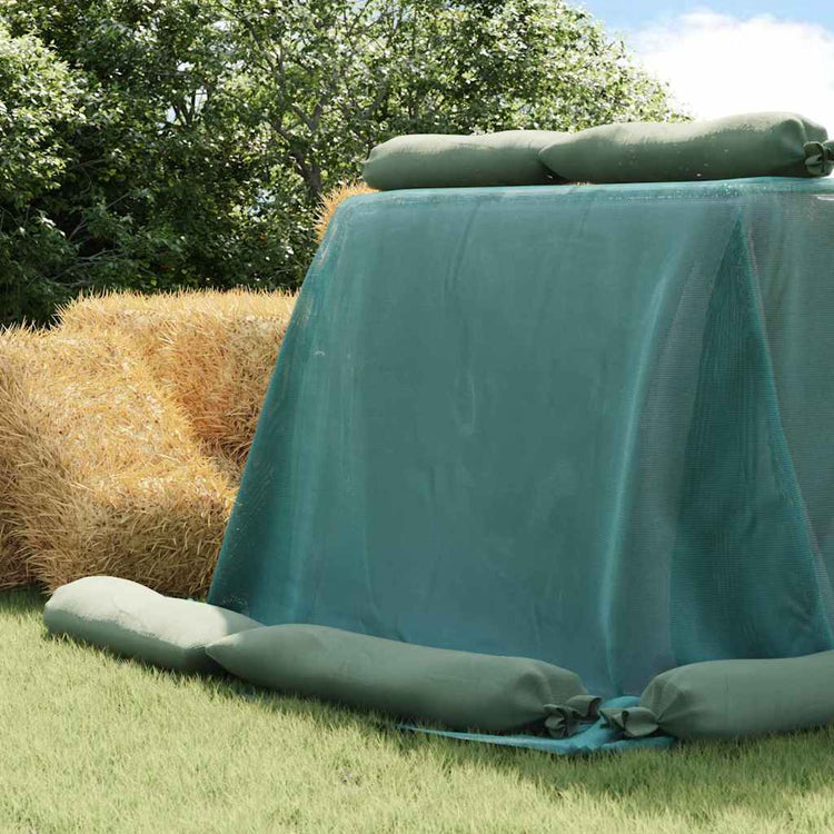 Vidaxx Siloabdeckung grün 24 x 5 m HDPE