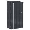 Vidaxl Gartenhaus Anthrazit 103 x 74 x 200 cm Metall