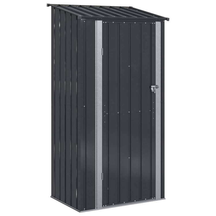 Vidaxl Gartenhaus Anthrazit 103 x 74 x 200 cm Metall