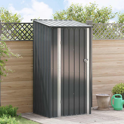 Vidaxl Gartenhaus Anthrazit 103 x 86 x 200 cm Metall