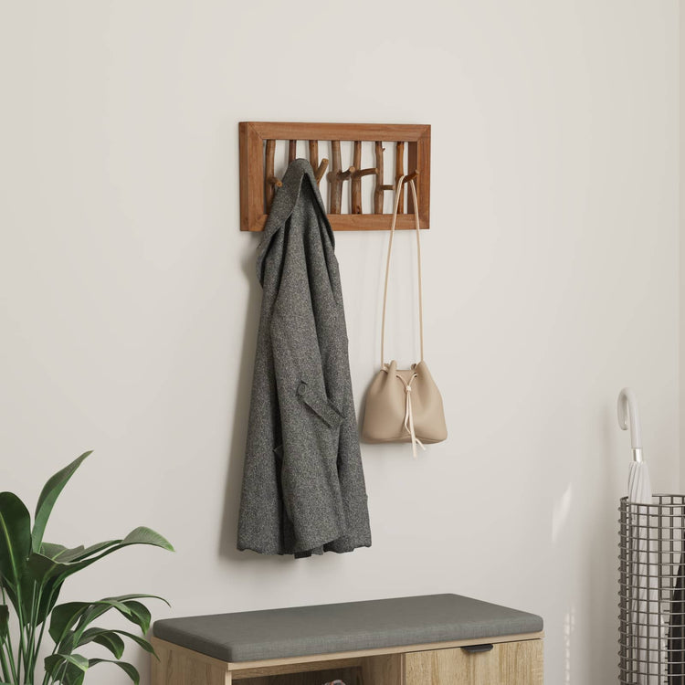 Vidaxx Anhänger braun 50 x 11 x 25 cm massives Mahagoniholz