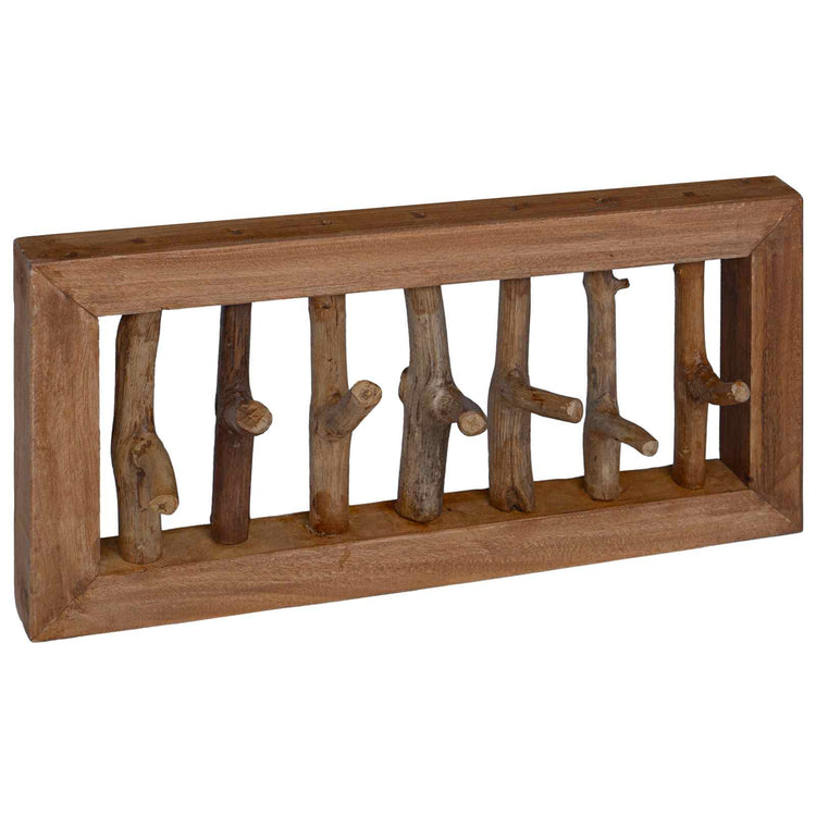 Vidaxx Anhänger braun 50 x 11 x 25 cm massives Mahagoniholz