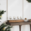 Vidaxx Kerzenhalter Natur 50 x 15 x 10 cm massives Teakholz