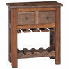 Vidaxx brauner Schrank 60 x 30 x 70 cm aus massivem Recyclingholz