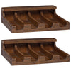 Vidaxx Koffer Braun 36 x 30 x 10 cm massives Mahagoni