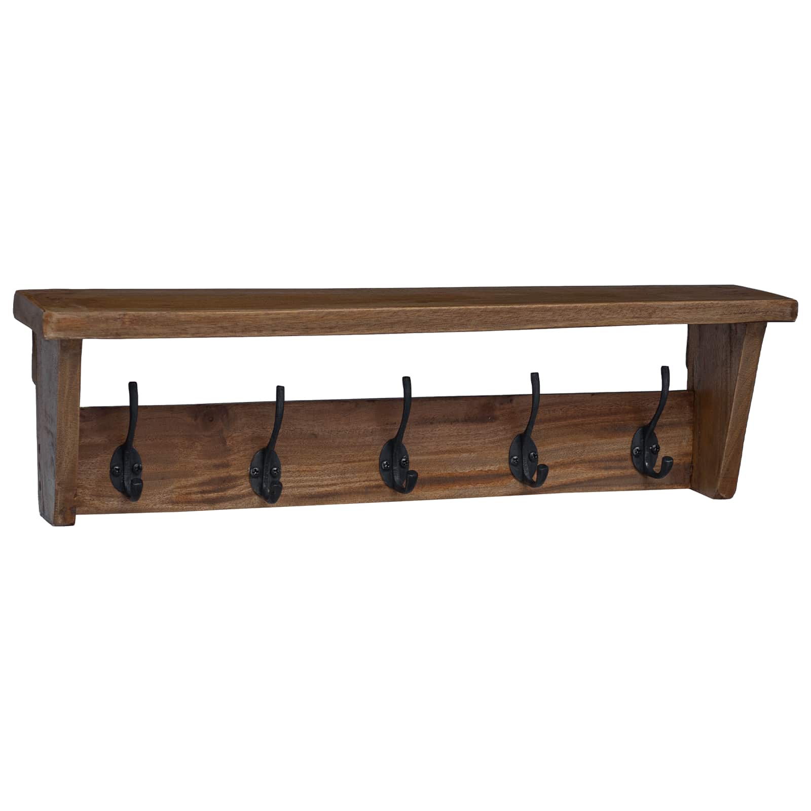 Vidaxx Anhänger braun 50 x 10 x 14 cm massives Mahagoniholz