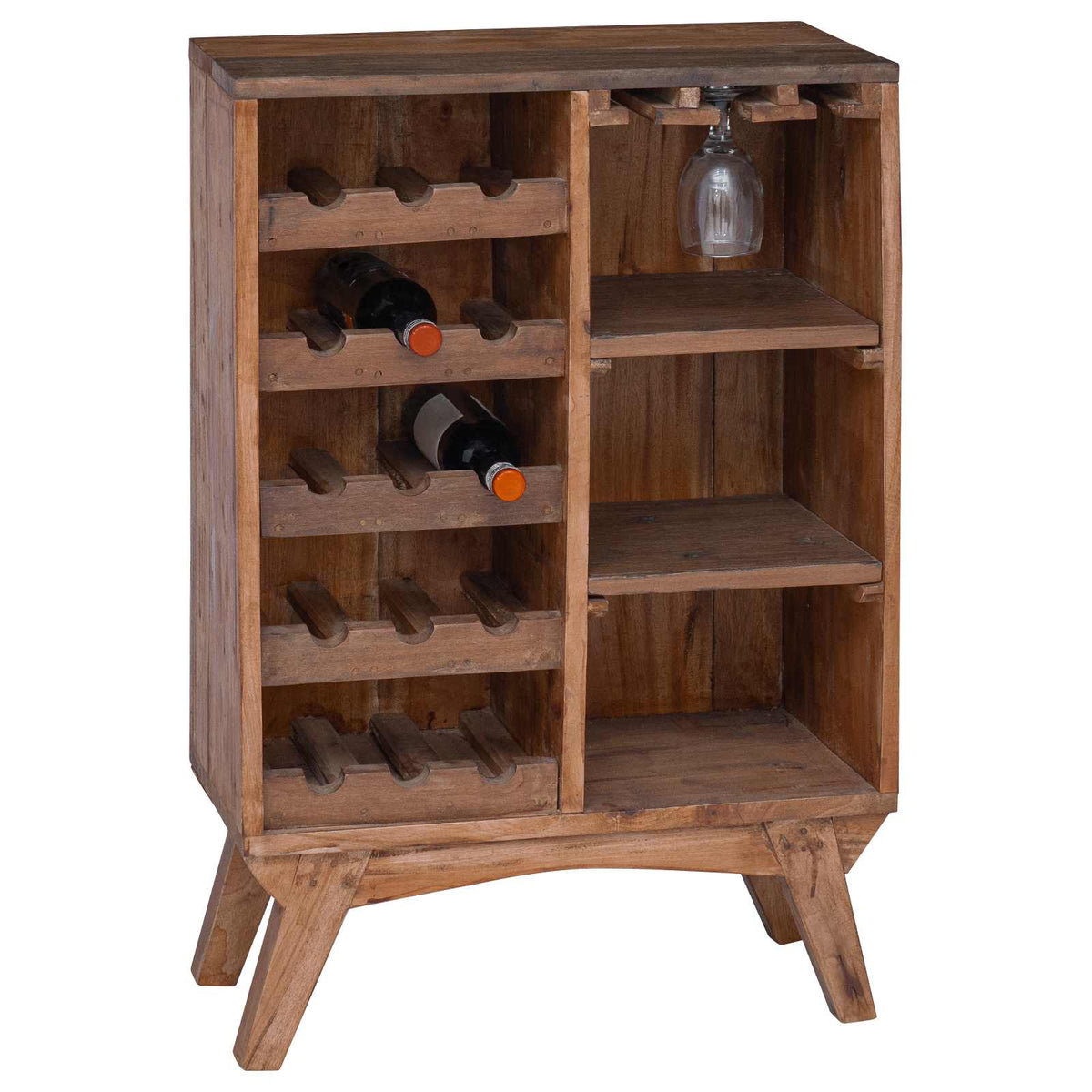 Vidaxx Regal braun 60 x 30 x 90 cm aus massivem Recyclingholz