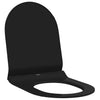 Vidaxx verstellbarer Toilettensitz schwarz 50 x 36,5 x 5 cm Polypropylen