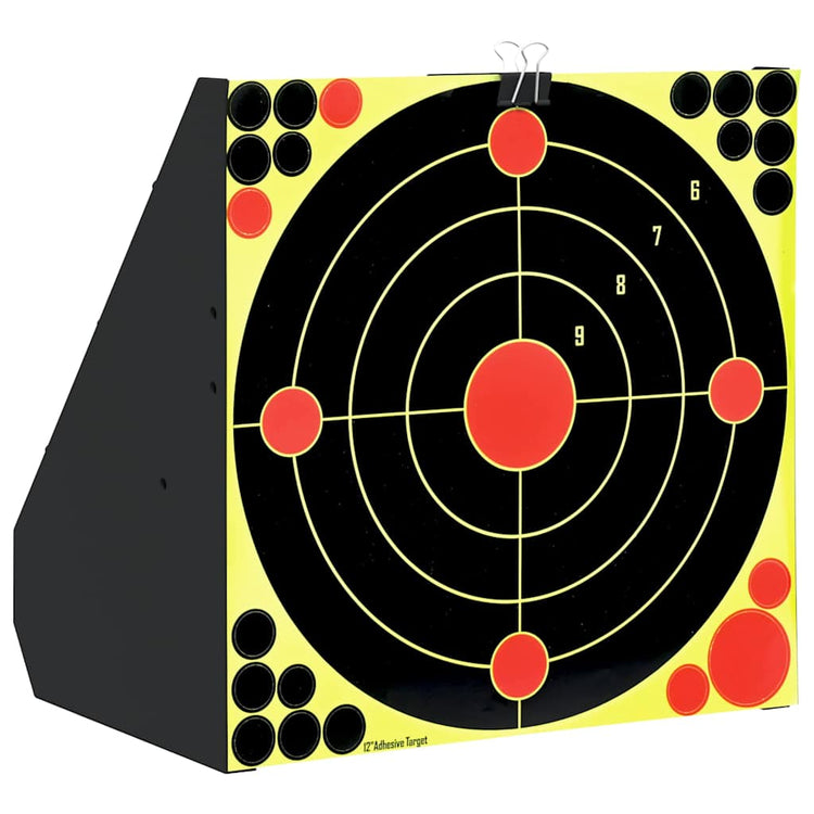 Vidaxl Kugelfänger schwarz 31 x 23 x 31,5 cm Stahl