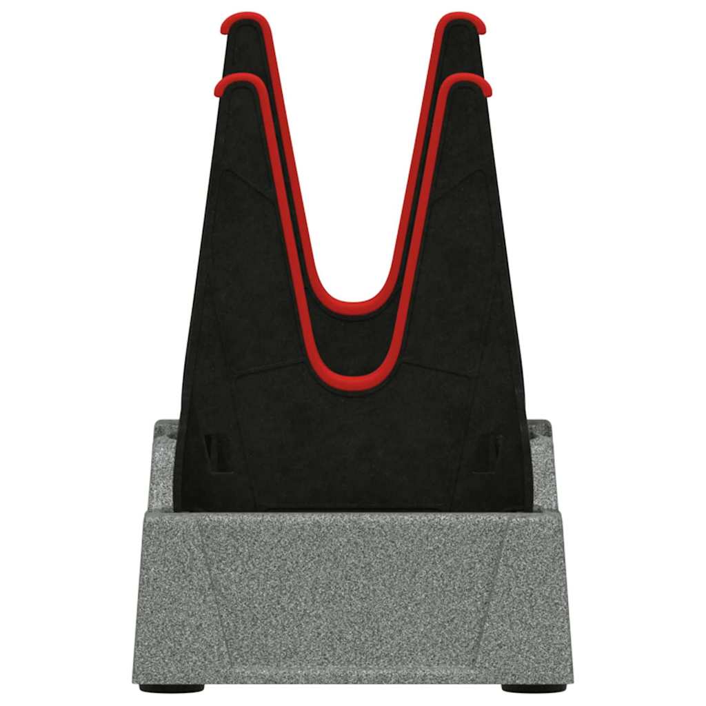Vidaxx Schießauflage verstellbar grau 46 x 14 x 19,5 cm Kunststoff