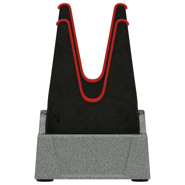 Vidaxx Schießauflage verstellbar grau 46 x 14 x 19,5 cm Kunststoff