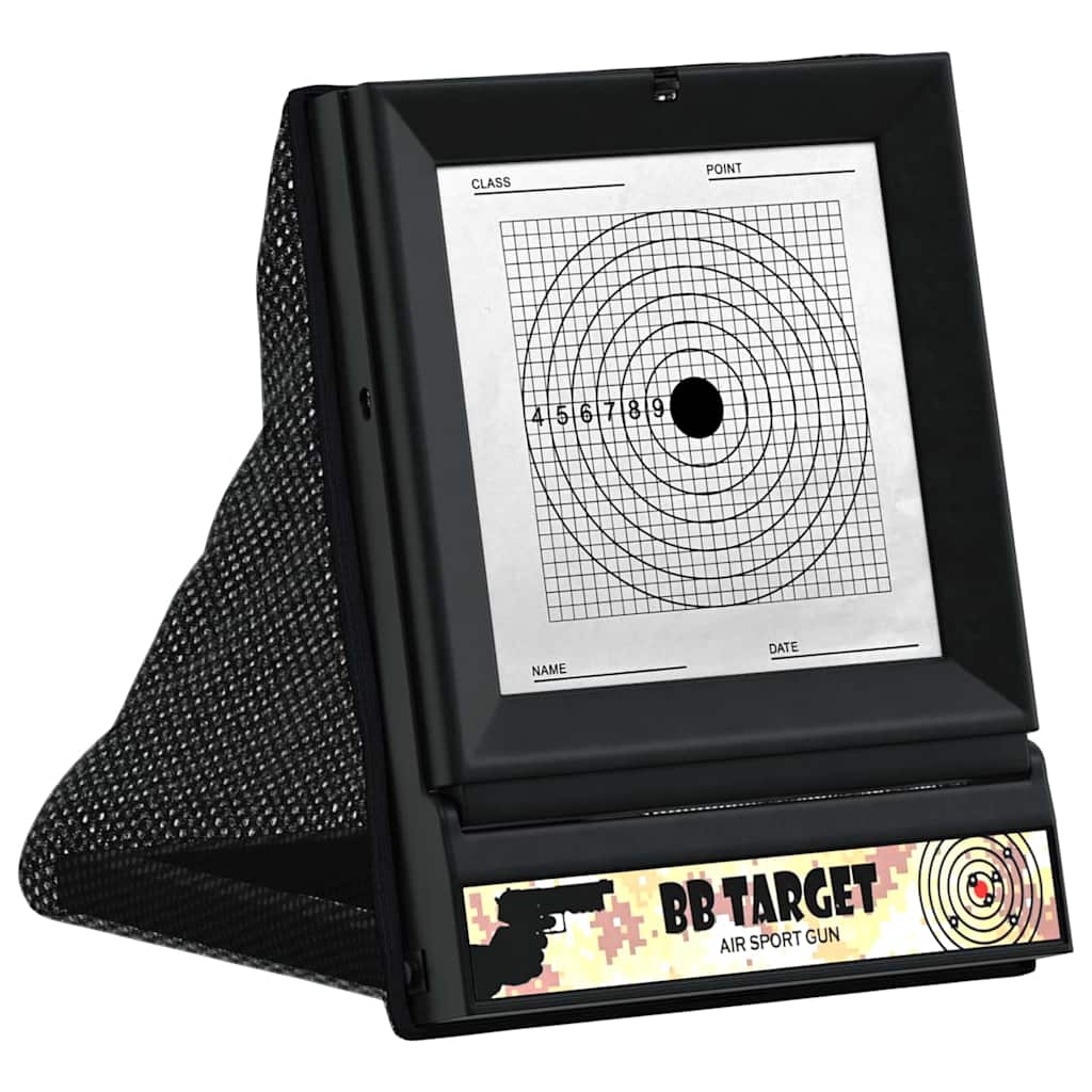 Vidaxl Airsoft-Ziel schwarz 19 x 26 x 25 cm Kunststoff