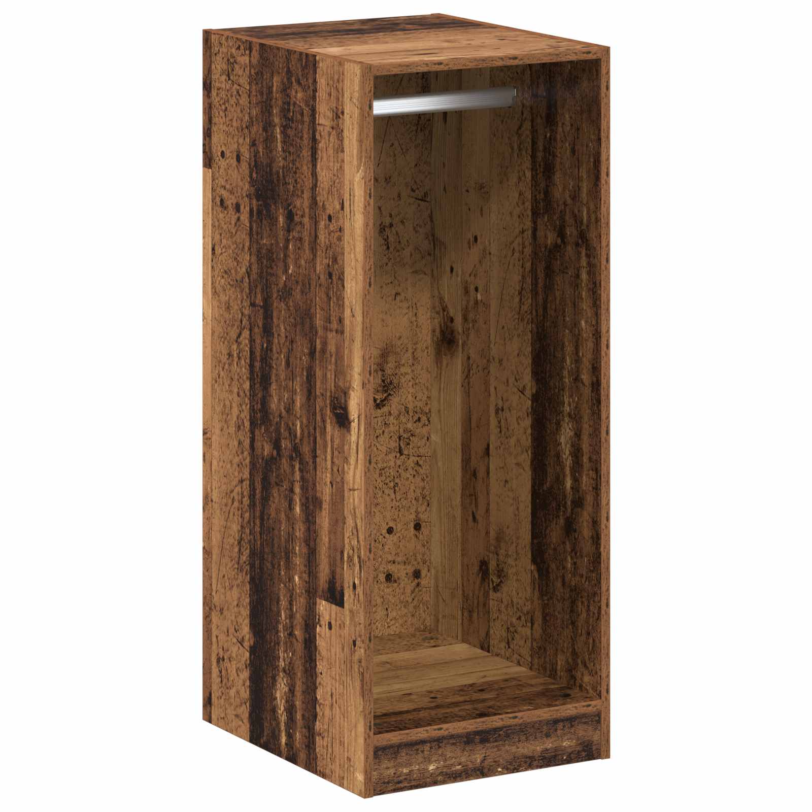 VidaXL Kleiderschrank mit Regal mit Stauraum aus Altholz 41 x 48 x 102 cm