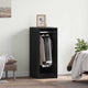 Vidaxx Kleiderschrank mit Regal mit Stauraum Eiche schwarz 41 x 48 x 102 cm