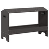 Vidaxl Hühnerfutterstation schwarz 81 x 32 x 53,5 cm kaltgewalzter Stahl