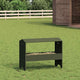 Vidaxxl Futtertrog für Rinder olivgrün 79 x 35 x 62 cm