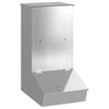Vidaxx Schweinefutter Silber 55 x 38 x 76 cm verzinkter Stahl