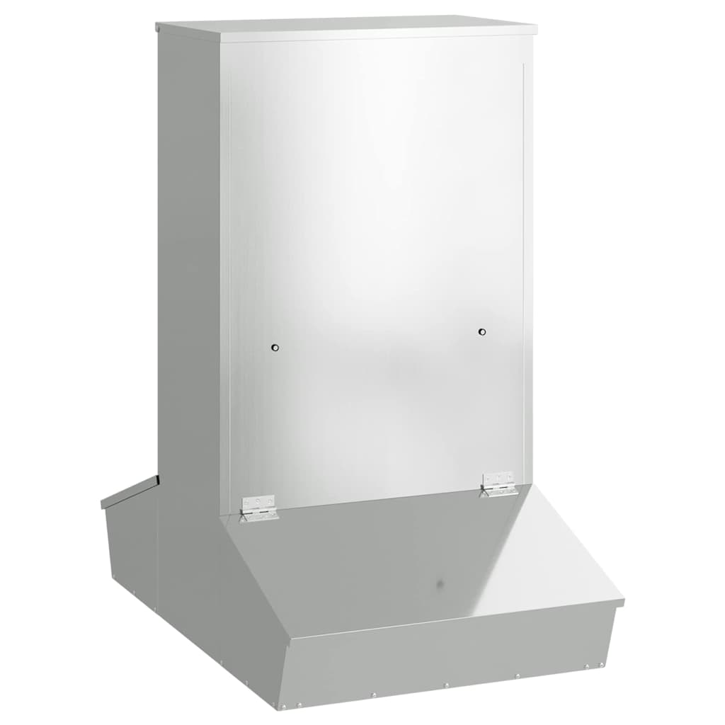 Vidaxx Schweinefutter Silber 82 x 51 x 91,5 cm verzinkter Stahl