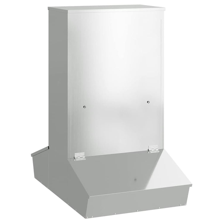 Vidaxx Schweinefutter Silber 82 x 51 x 91,5 cm verzinkter Stahl