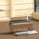 Vidaxl Hühnertretfutter silber 48,5 x 39,5 x 19 cm