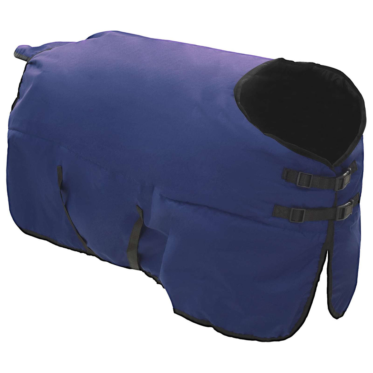 Vidaxx Pferdedecke dunkelgrün und schwarz 75 cm Polyester