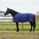 Vidaxx Pferdedecke dunkelgrün und schwarz 125 cm Polyester