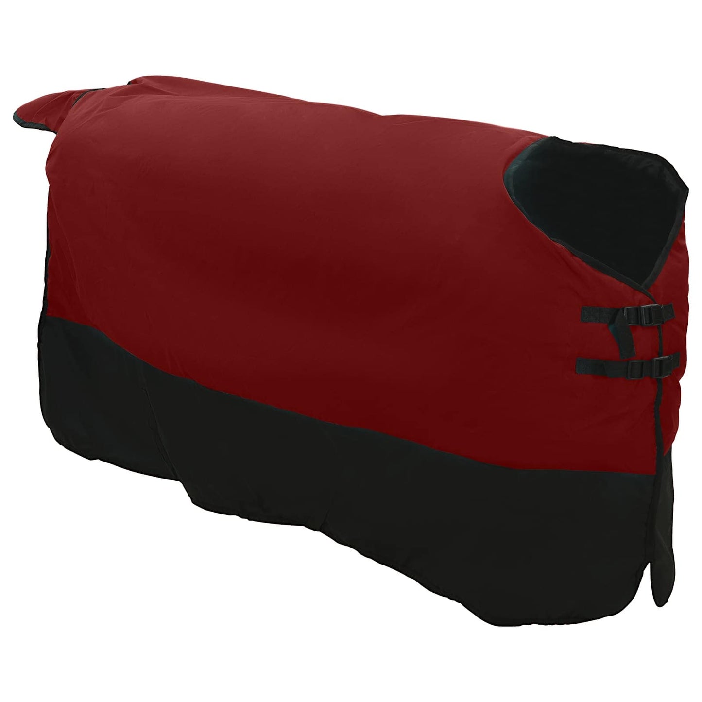 Vidaxx Pferdedecke dunkelgrün und schwarz 85 cm Polyester