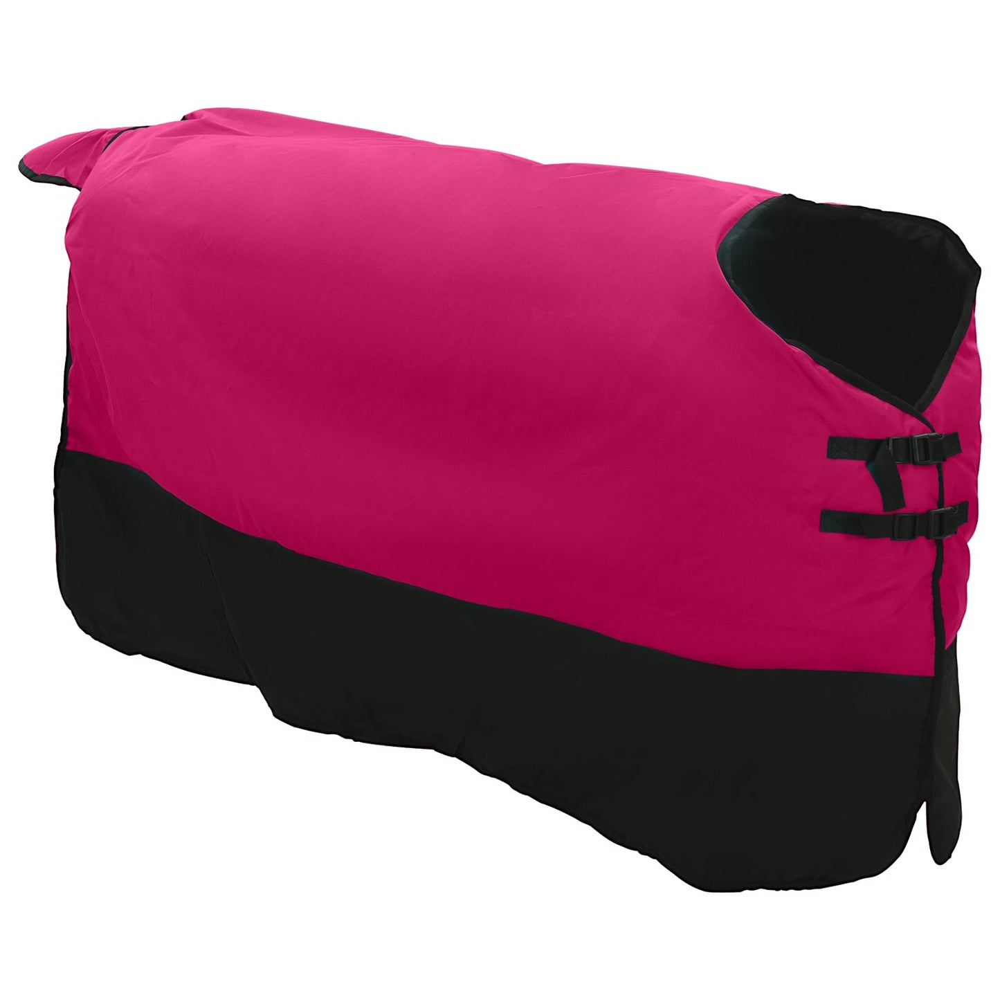 Vidaxx Pferdedecke rosa und schwarz 85 cm Polyester