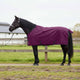 Vidaxx Pferdedecke dunkelgrün und schwarz 155 cm Polyester