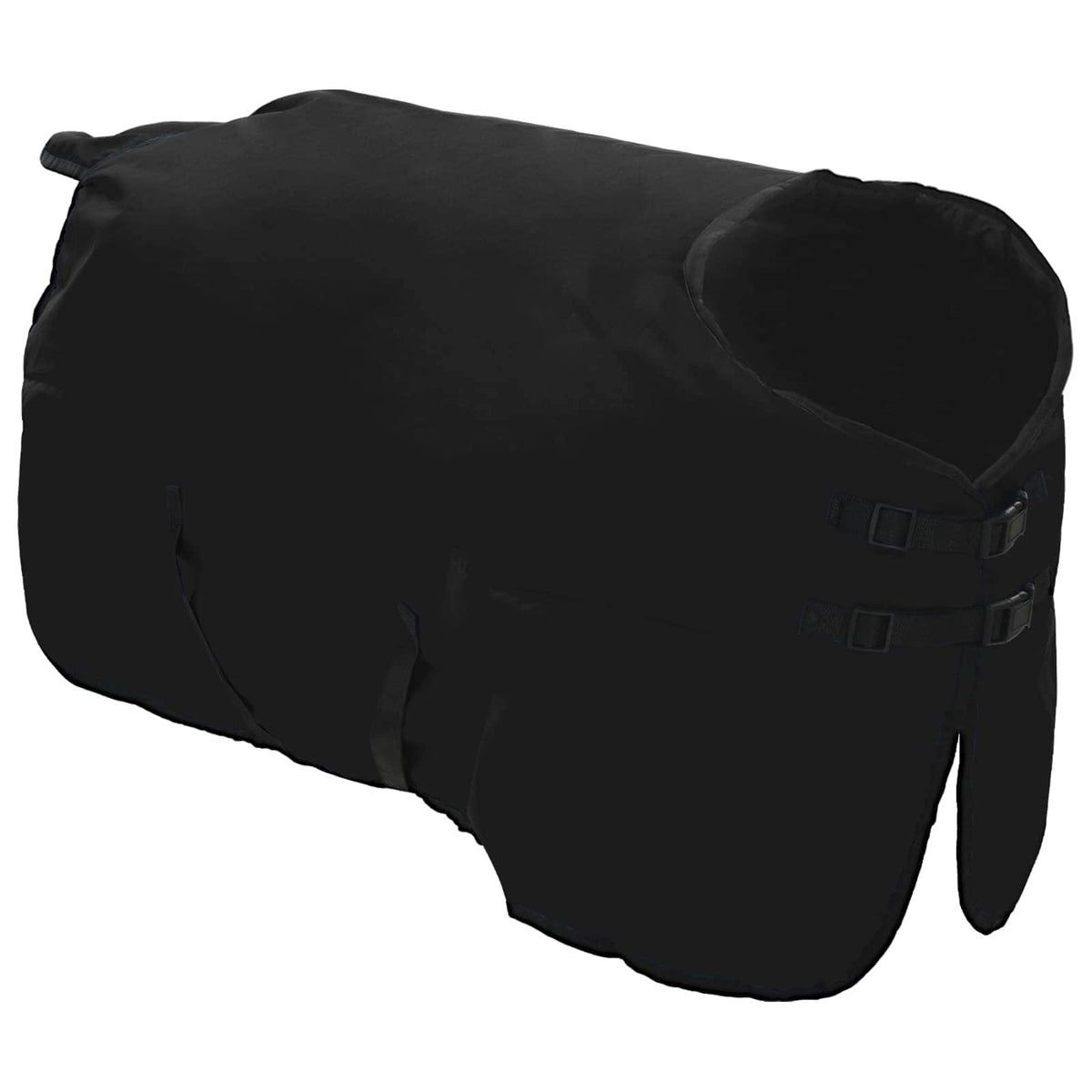 Vidaxx Pferdedecke dunkelgrün und schwarz 115 cm Polyester