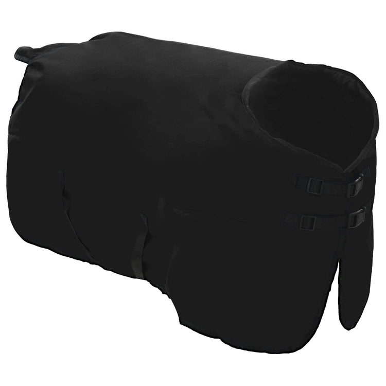 Vidaxx Pferdedecke dunkelgrün und schwarz 115 cm Polyester