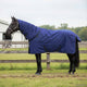 Vidaxx Pferdedecke dunkelgrün und schwarz 155 cm Polyester