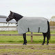 VidaXL Pferdedecke komplett aus hellgrauem und rosa Polyester