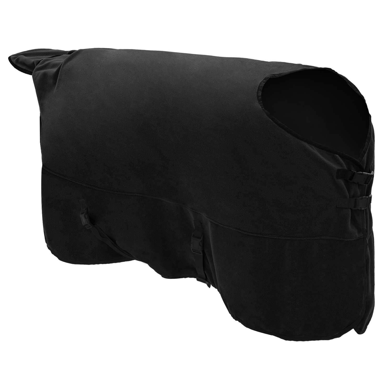Vidaxxl Pferdedecke aus schwarzem Polyester