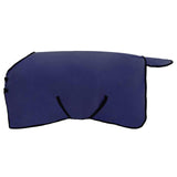 VidaXL Pferdedecke marineblaues Polyester - afbeelding 2