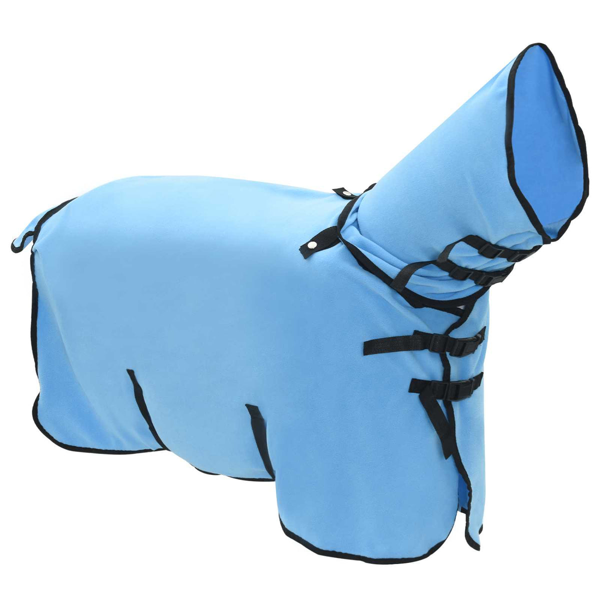 Vidaxxl Pferdedecke, komplett aus Aqua-Polyester
