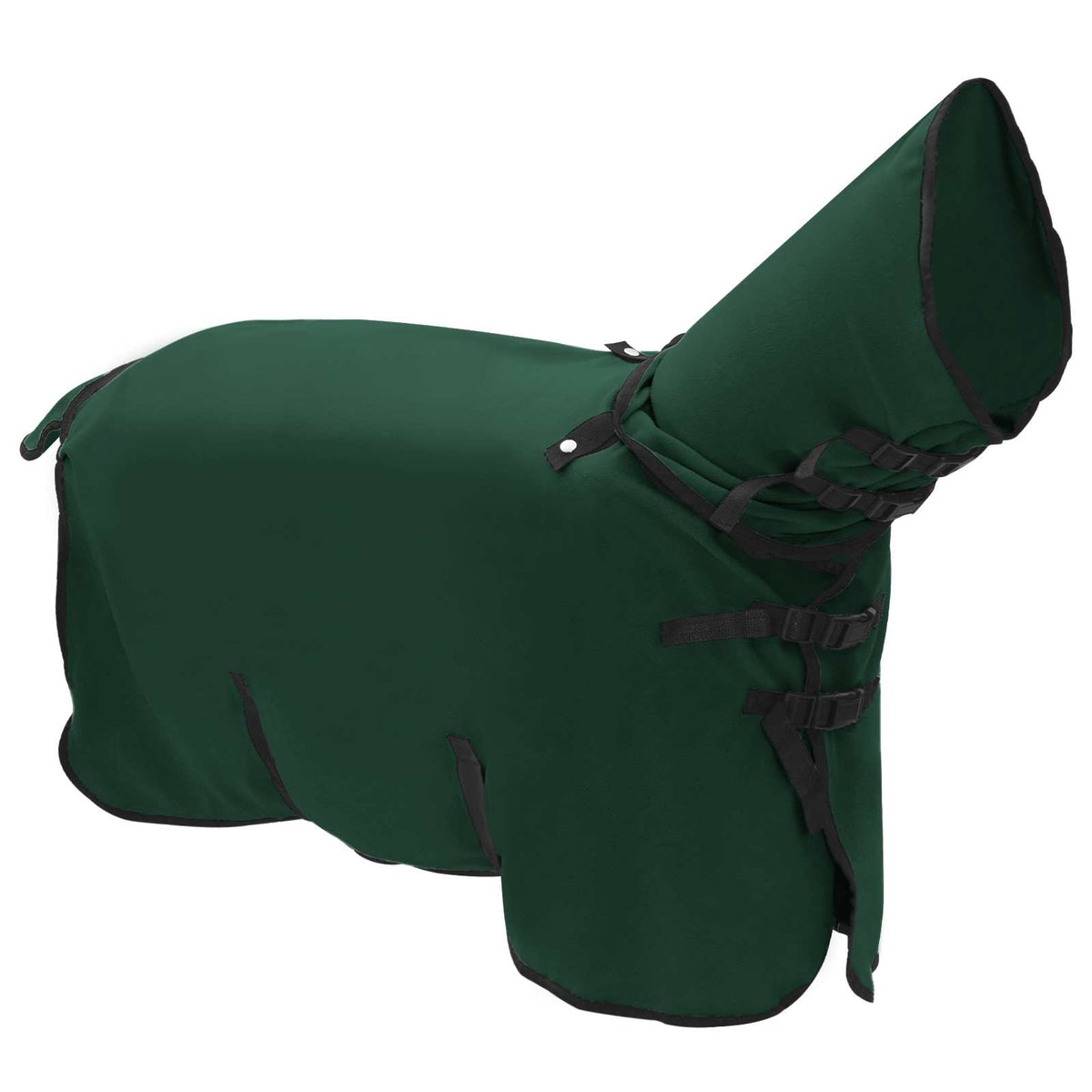 VidaXL Pferdedecke komplett dunkelgrünes Polyester