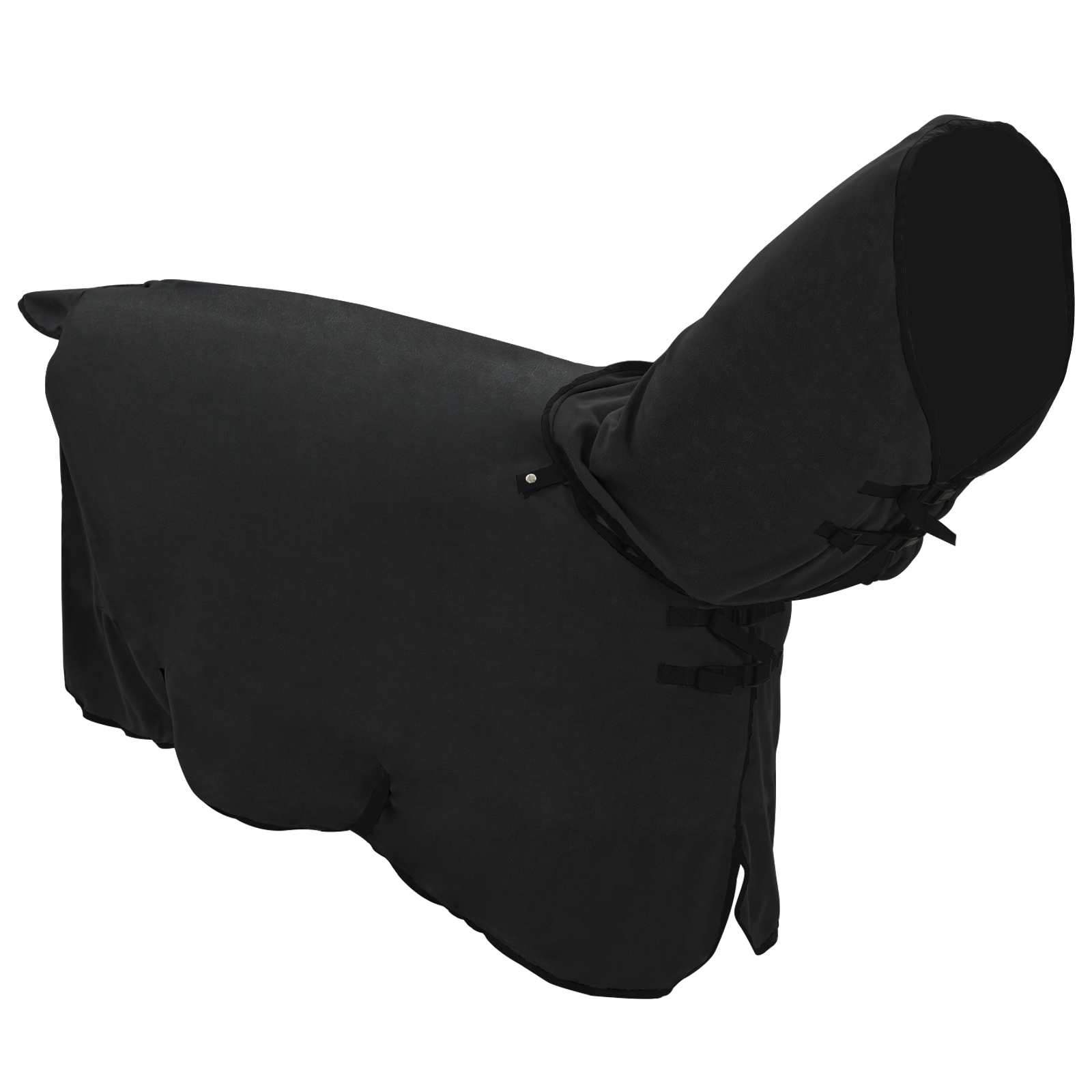 Vidaxxl Pferdedecke aus schwarzem Polyester