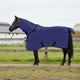 VidaXL Pferdedecke marineblaues Polyester