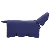 VidaXL Pferdedecke marineblaues Polyester - afbeelding 2