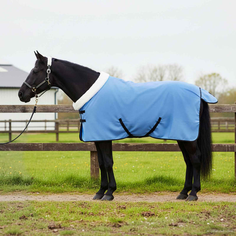 Vidaxx Pferdedecke Full Aqua 105 cm Polarfleece