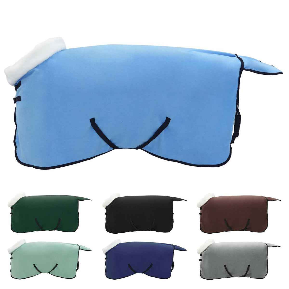 Vidaxx Pferdedecke Full Aqua 105 cm Polarfleece