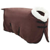 Vidaxx Pferdedecke komplett dunkelbraun 125 cm Polarfleece