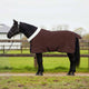 Vidaxx Pferdedecke komplett dunkelbraun 135 cm Polarfleece