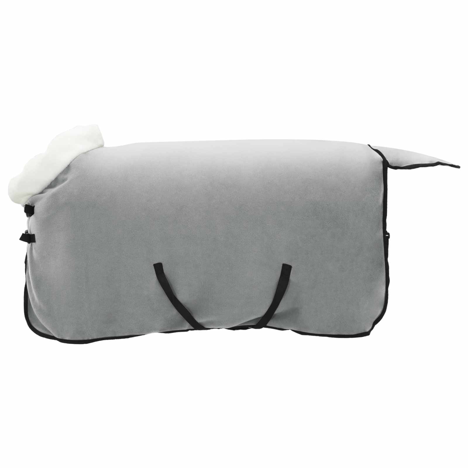 Vidaxx Pferdedecke komplett dunkelgrün 95 cm Polarfleece