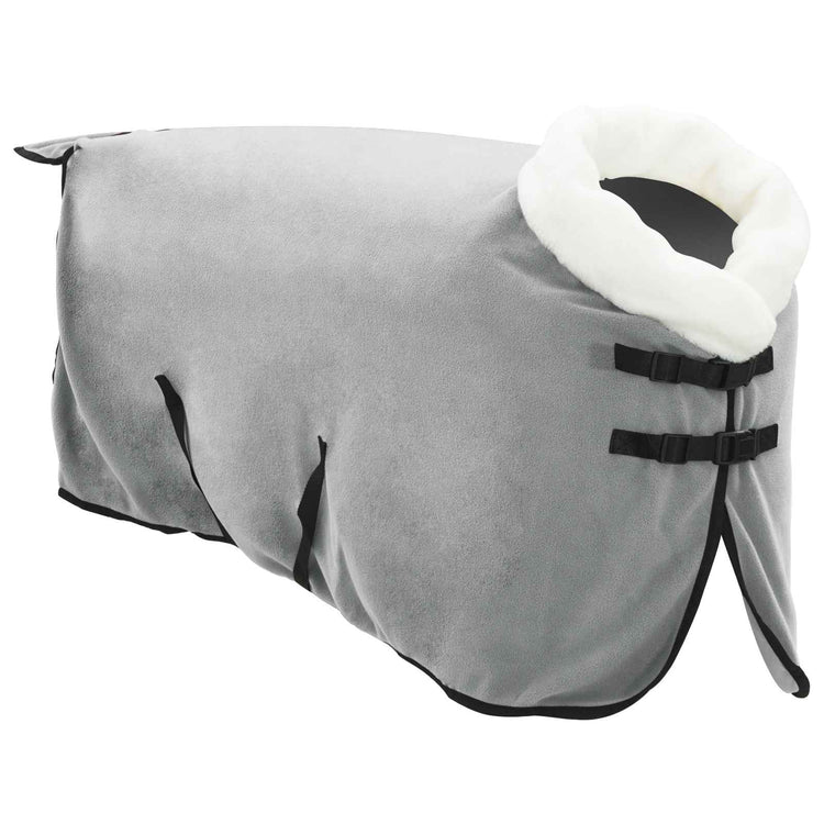 Vidaxx Pferdedecke komplett dunkelgrün 95 cm Polarfleece