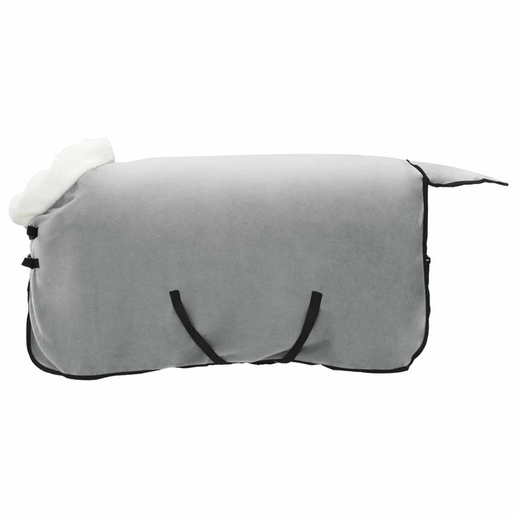 Vidaxx Pferdedecke komplett dunkelgrün 115 cm Polarfleece
