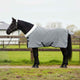 Vidaxx Pferdedecke komplett dunkelgrün 135 cm Polarfleece