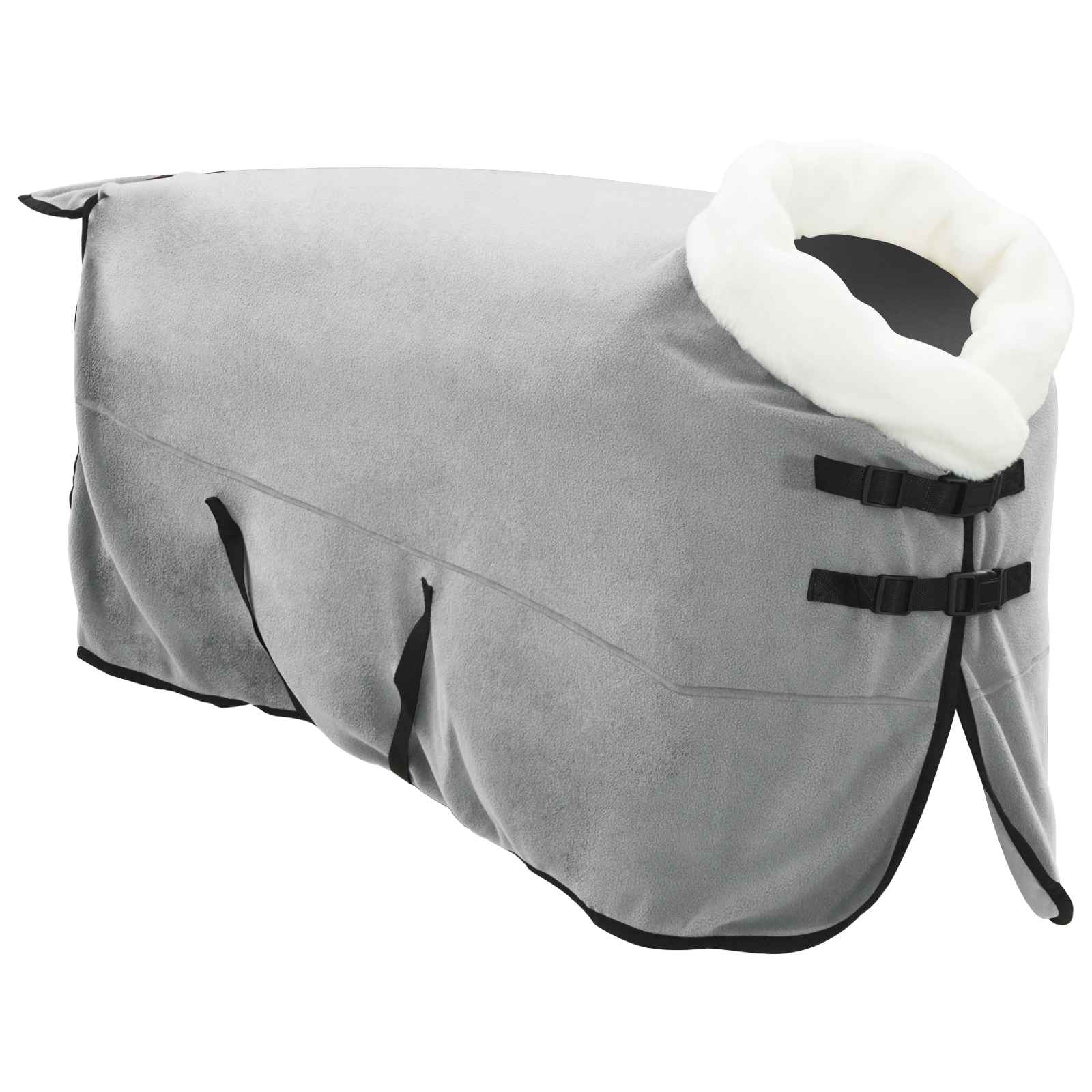 Vidaxx Pferdedecke komplett dunkelgrün 145 cm Polarfleece