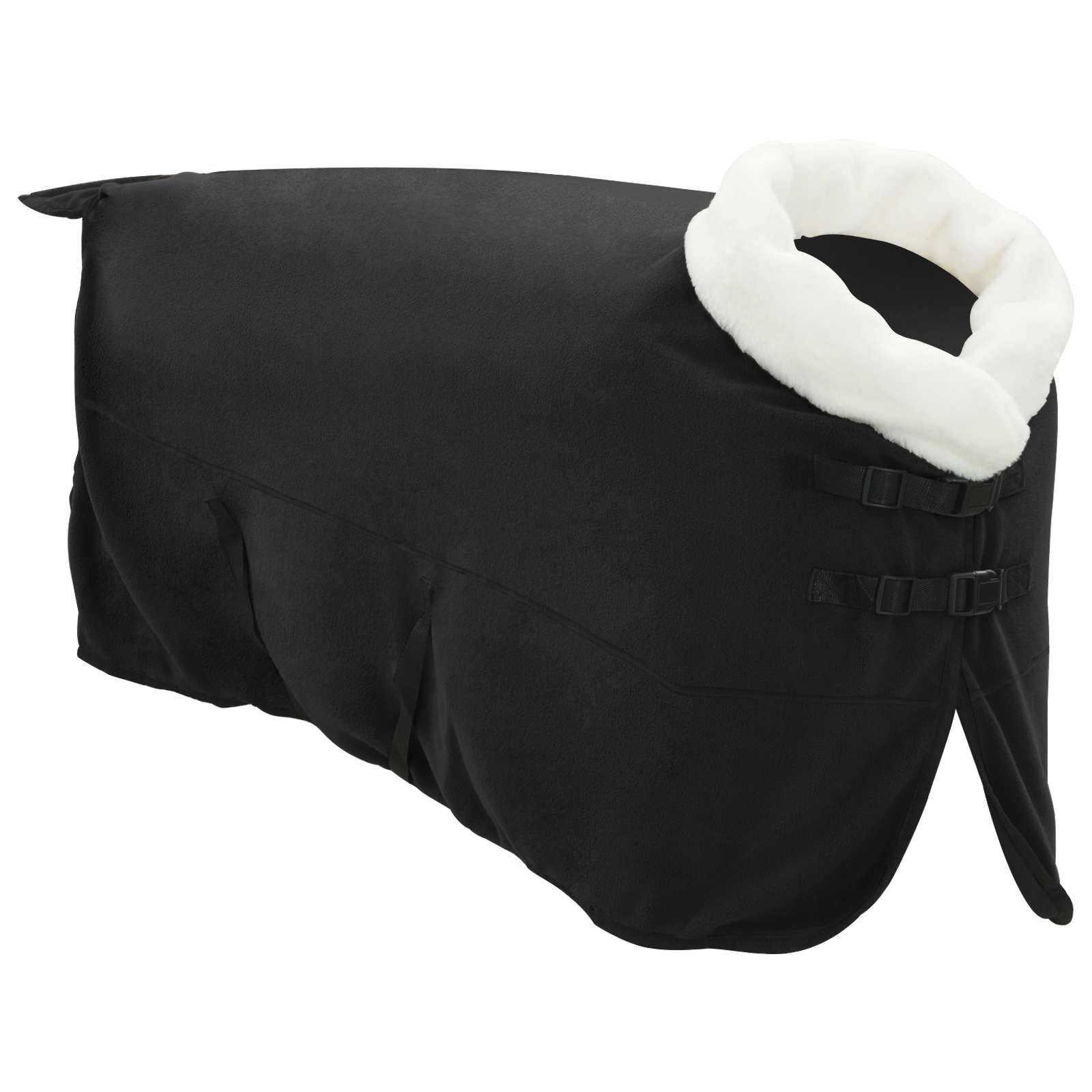 Vidaxx Pferdedecke schwarz 155 cm Polarfleece